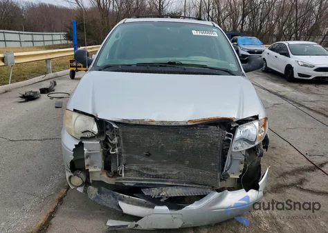 2006 Dodge Grand Caravan Sxt из США, поврежденный, VIN 2D4GP44L66R850335